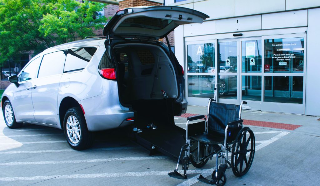 Non emergency medical transportation van